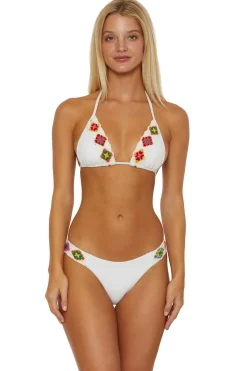Isabella Rose Triangle|Halter-1969 Crochet Triangle Bikini Top