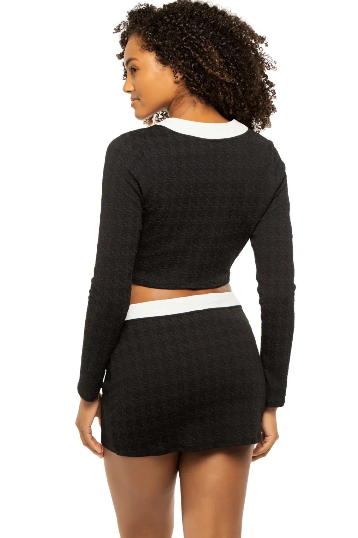 L'Agence Matching Sets|Tops-Adaline Colorblock Swim Cardigan