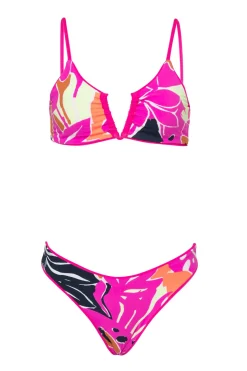 Maaji Bralette|Bikinis-Adhara Reversible V-Wire Bralette Bikini Top