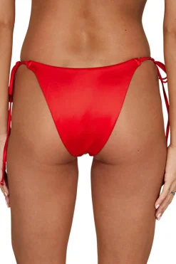 B. Swim High Leg|Hipster-Adriatic Tie Side Hipster Bikini Bottom
