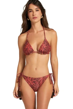Cosita Linda Triangle|Halter-African Twist Triangle Bikini Top