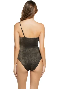 Onia Asymmetrical|One Pieces-Alaia Asymmetrical One Piece Swimsuit