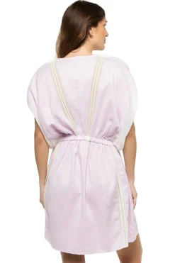 Lemlem Sundresses-Alem Plunge Mini Dress