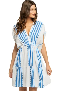 Lemlem Sundresses-Alem Plunge Mini Dress