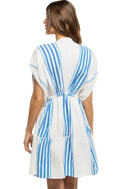 Lemlem Sundresses-Alem Plunge Mini Dress