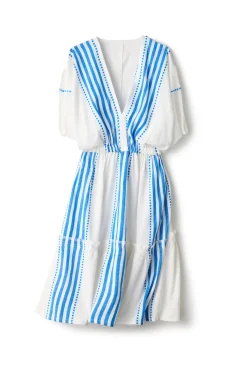 Lemlem Sundresses-Alem Plunge Mini Dress