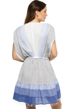 Lemlem Sundresses-Alem Plunge Mini Dress