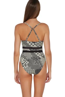 Sunsets Tank|One Pieces-Alexia Mesh One Piece Swimsuit
