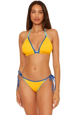 Becca by Rebecca Virtue Triangle|Halter-Allie Triangle Bikini Top (D+)