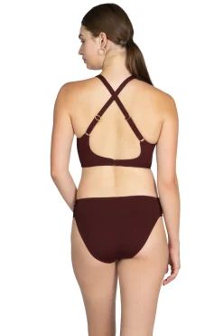 Robin Piccone Triangle|Bikinis-Amy Banded Triangle Bikini Top