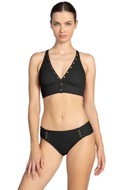 Robin Piccone Triangle|Bikinis-Amy Banded Triangle Bikini Top