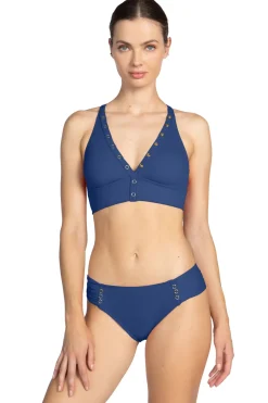 Robin Piccone Triangle|Bikinis-Amy Banded Triangle Bikini Top