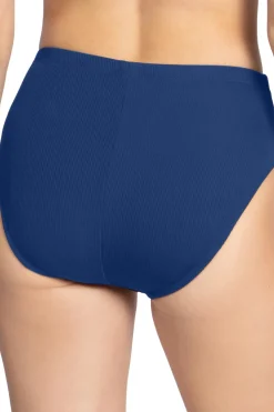 Robin Piccone High Waist|Bikinis-Amy Ribbed High Waist Bikini Bottom