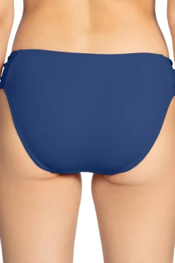 Robin Piccone Hipster|Bikinis-Amy Ribbed Tab Side Hipster Bikini Bottom