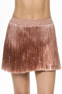 My Beachy Side Matching Sets|Bottoms-Angelica Fringe Mini Skirt