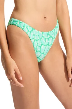 Seafolly High Leg|Brazilian / Cheeky-Animal Instinct Brazilian Bikini Bottom