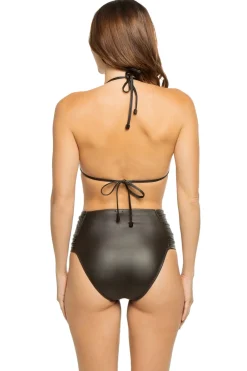 L'Agence Triangle|Halter-Annabelle Fixed Triangle Bikini Top