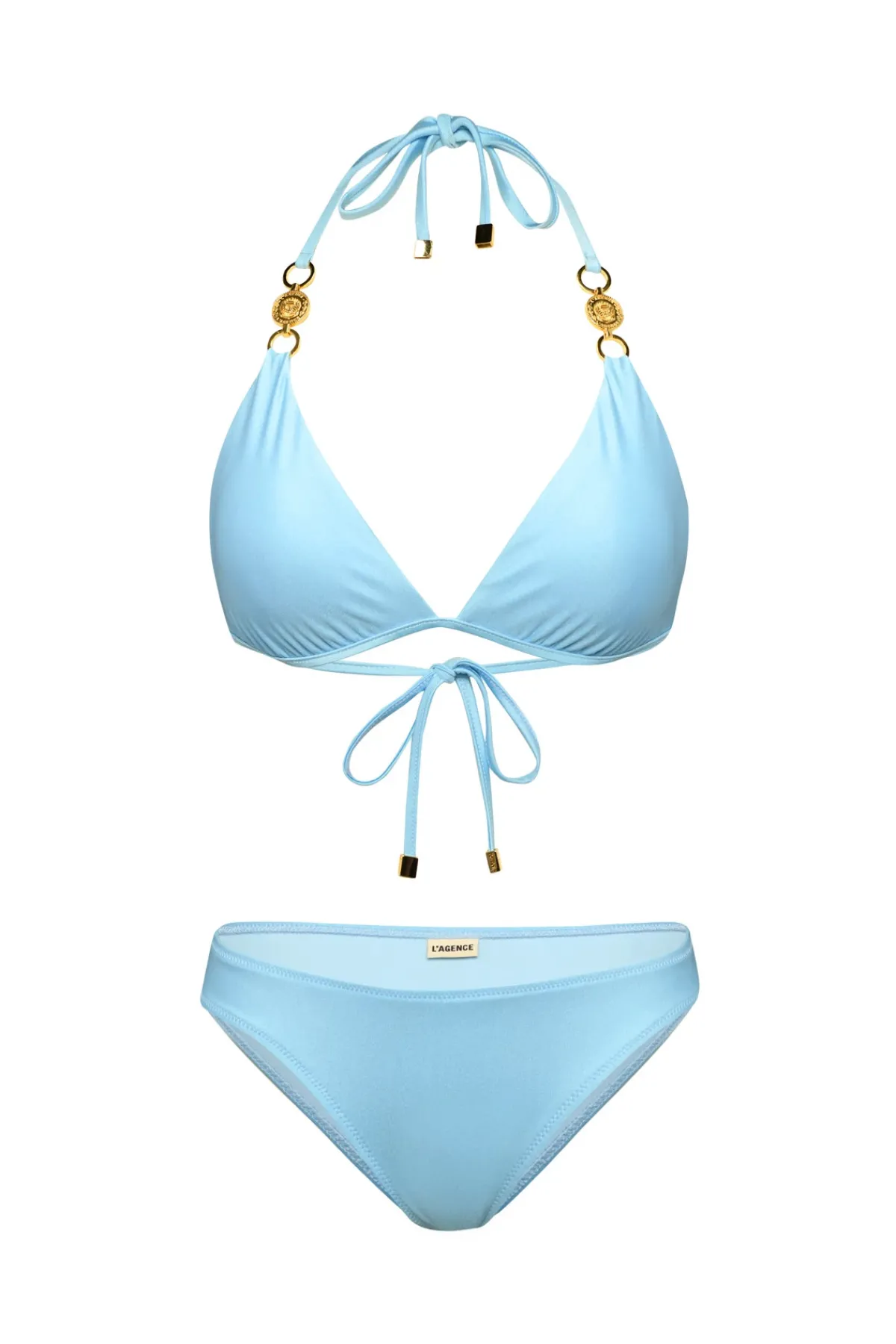L'Agence Triangle|Halter-Annabelle Triangle Bikini Top