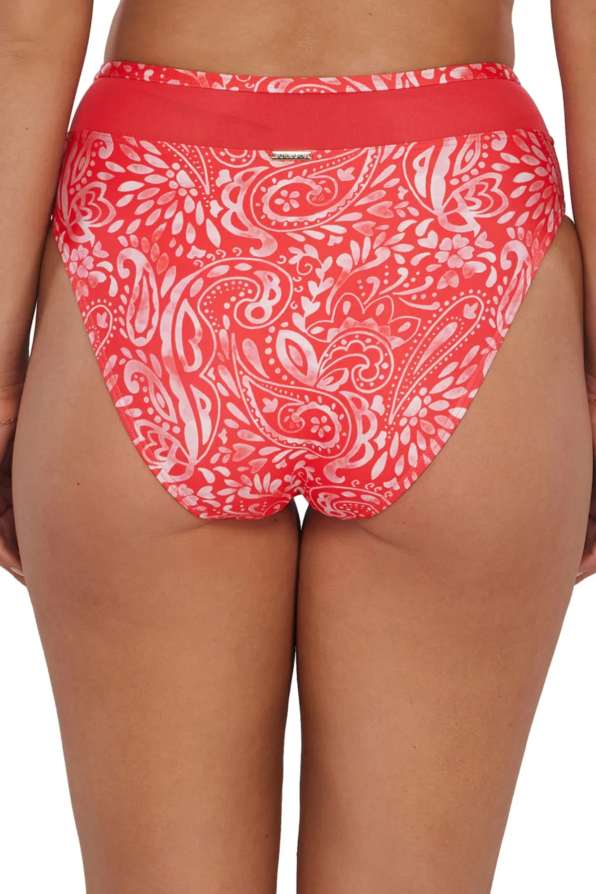 Sunsets High Leg|High Waist-Annie High Waist Bikini Bottom