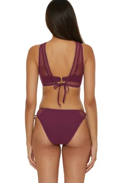 Becca by Rebecca Virtue High Neck|Bralette-Ariadne Mesh Bralette Bikini Top