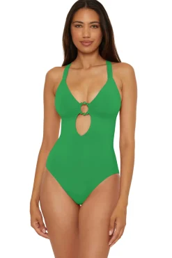 Becca by Rebecca Virtue Plunge|One Pieces-Ariyah One Piece Swimsuit