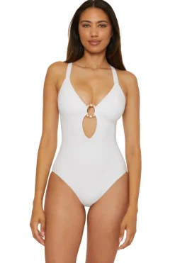 Becca by Rebecca Virtue Plunge|One Pieces-Ariyah One Piece Swimsuit
