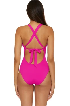 Becca by Rebecca Virtue Plunge|One Pieces-Ariyah One Piece Swimsuit