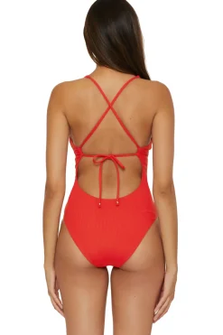 Becca by Rebecca Virtue Plunge|One Pieces-Ariyah One Piece Swimsuit