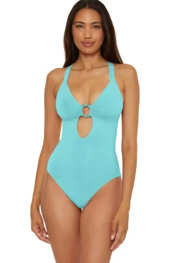 Becca by Rebecca Virtue Plunge|One Pieces-Ariyah One Piece Swimsuit