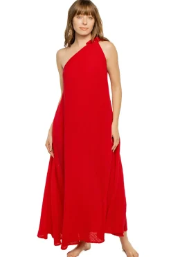 9Seed Sundresses-Asymmetrical Maxi Dress