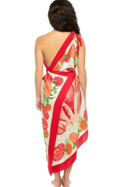 Verandah Sundresses-Asymmetrical Wrap Dress