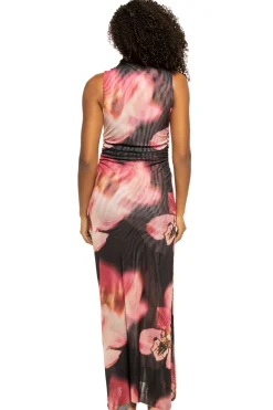 Misa Los Angeles Sundresses-Athena Mesh Maxi Dress