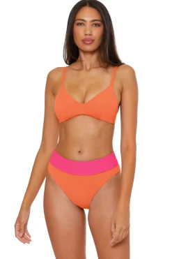 Becca by Rebecca Virtue Bralette|Bikinis-Audrey Reversible Bralette Bikini Top