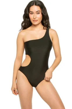 L'Agence Monokini / Cut Out|Asymmetrical-Ava Asymmetrical One Piece Swimsuit