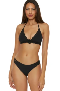 Becca by Rebecca Virtue Triangle|Halter-Avery Halter Bikini Top