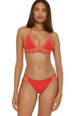 Becca by Rebecca Virtue Triangle|Halter-Avery Halter Bikini Top
