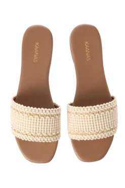 Kaanas Footwear-Ayla Boho Slides