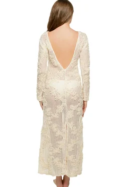 Just Bee Queen Sundresses-Azalia Crochet Maxi Dress