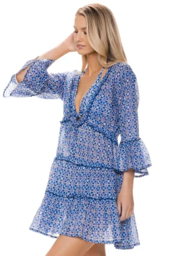 Helen Jon Tunics-Bailey Mini Cover Up Tunic