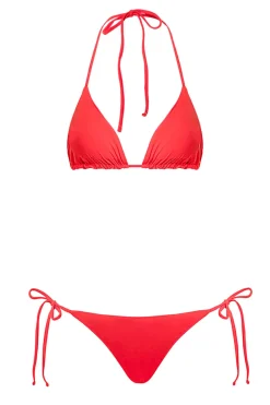 Maaji Triangle|Halter-Balmy Reversible Triangle Bikini Top