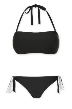 Helen Jon Halter|Bandeau-Bandeau Bikini Top
