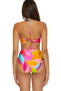 Trina Turk Halter|Bandeau-Bandeau Bikini Top