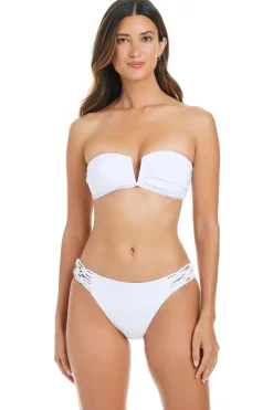 Bleu Rod Beattie Halter|Bandeau-Bandeau Macrame Bikini Top
