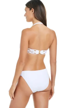 Bleu Rod Beattie Halter|Bandeau-Bandeau Macrame Bikini Top