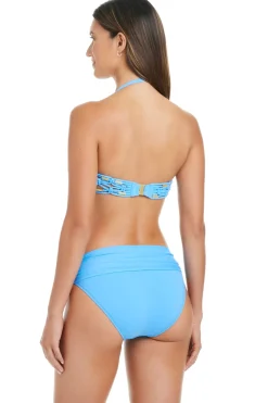 Bleu Rod Beattie Halter|Bandeau-Bandeau Macrame Bikini Top