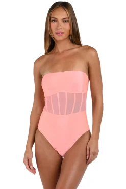 Sunshine 79 Bandeau|One Pieces-Bandeau One Piece Swimsuit