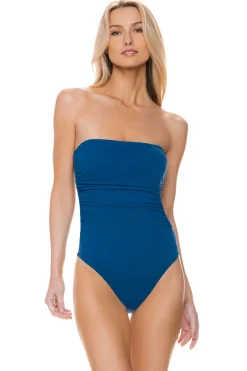 Helen Jon Halter|Bandeau-Bandeau One Piece Swimsuit