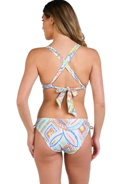 La Blanca Triangle|Bikinis-Banded Bikini Top