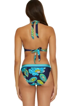 Trina Turk Triangle|Halter-Banded Halter Bikini Top