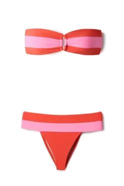 PQ Swim High Leg|High Waist-Banded High Waist Bikini Bottom